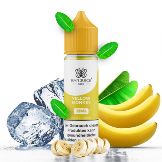 Yellow Monkey – 12ml Bar Juice Aroma in 60ml Flasche