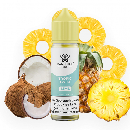 Tropic Twist – 12ml Bar Juice Aroma in 60ml Flasche