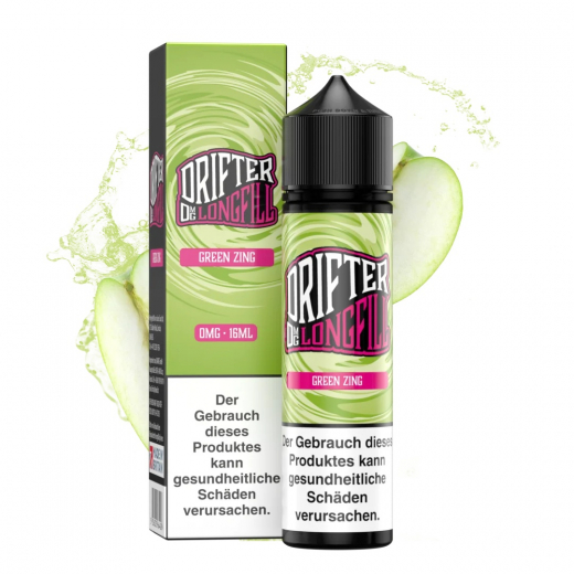 Apple Ice Green Zing – 16ml Drifter Aroma in 60ml Flasche