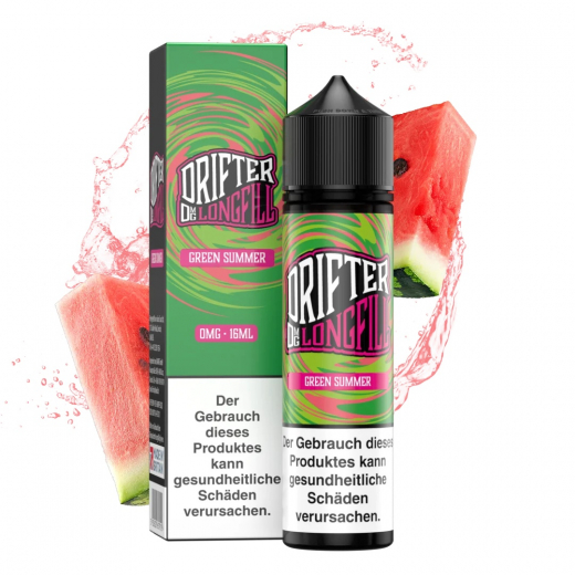 Watermelon Ice Green Summer – 16ml Drifter Aroma in 60ml Flasche