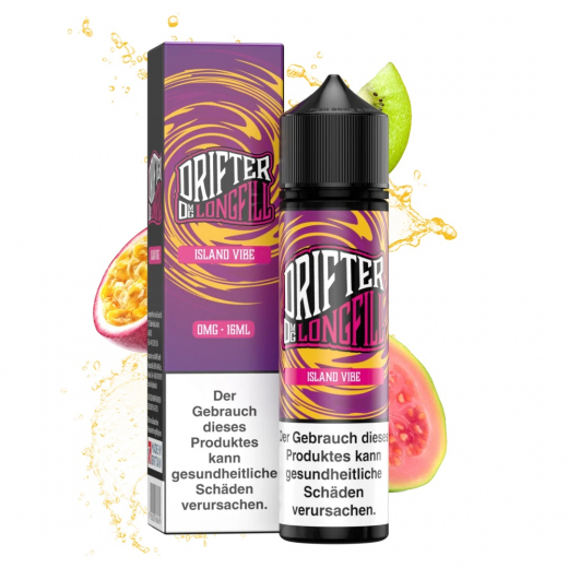 Kiwi Passionfruit Guava Island Vibe – 16ml Drifter Aroma in 60ml Flasche