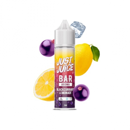 Blackcurrant Lemonade – 12ml Just Juice Aroma in 60ml Flasche