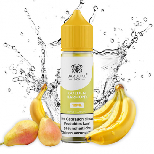 Golden Harmony – 12ml Bar Juice Aroma in 60ml Flasche