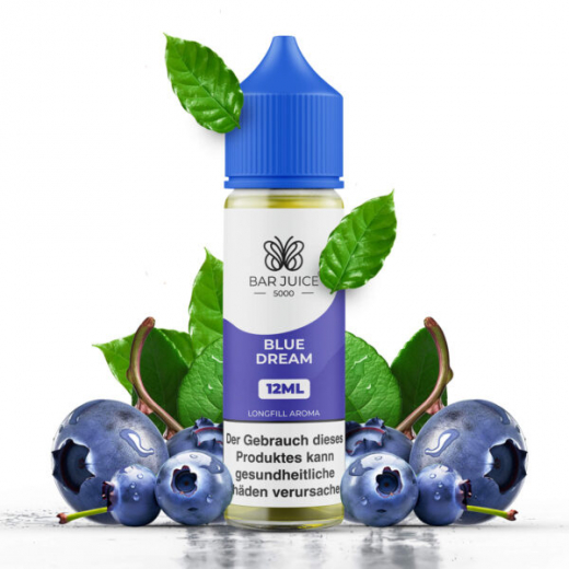 Blue Dream – 12ml Bar Juice Aroma in 60ml Flasche