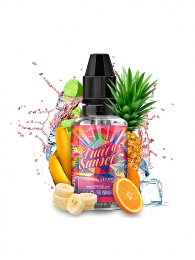 Fruity Sunset – 8ml Aroma in 30ml Flasche - Oil4V.