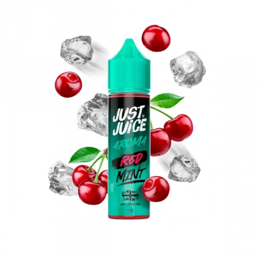 Red Mint – 12ml Brutal by Just Juice Aroma in 60ml Flasche